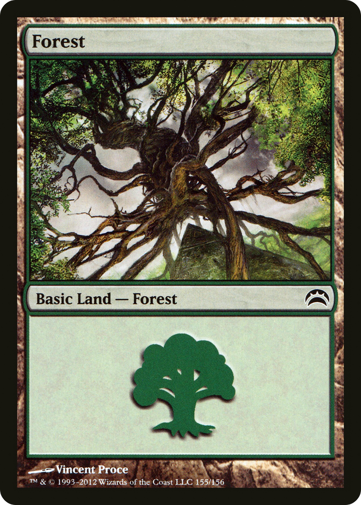 Forest (PC2-155) - Planechase 2012 Foil | Grognard Games