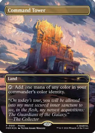 Command Tower (MEDIA-001) - Media Promos Foil | Grognard Games