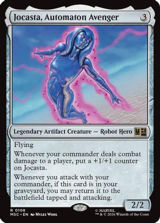 Jocasta, Automaton Avenger (Surge Foil) (MSC-108) - Commander: Marvel Super Heroes Foil | Grognard Games