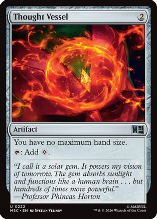 Thought Vessel (Surge Foil) (MSC-222) - Commander: Marvel Super Heroes Foil | Grognard Games