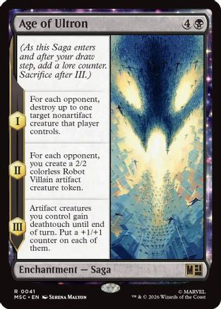 Age of Ultron (MSC-041) - Commander: Marvel Super Heroes | Grognard Games