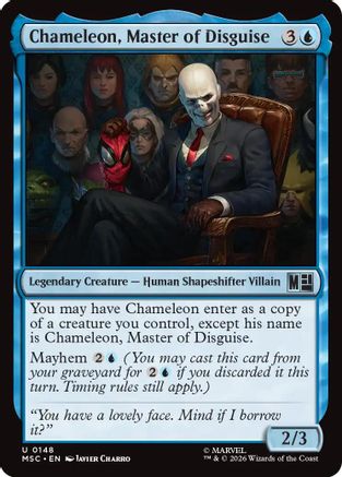 Chameleon, Master of Disguise (MSC-148) - Commander: Marvel Super Heroes | Grognard Games