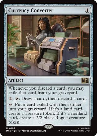Currency Converter (Surge Foil) (MSC-197) - Commander: Marvel Super Heroes Foil | Grognard Games