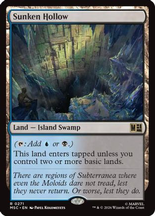 Sunken Hollow (MSC-271) - Commander: Marvel Super Heroes | Grognard Games