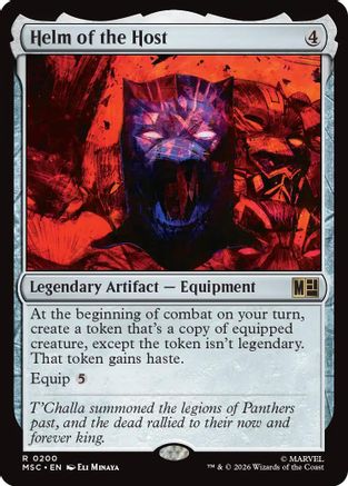 Helm of the Host (MSC-200) - Commander: Marvel Super Heroes | Grognard Games