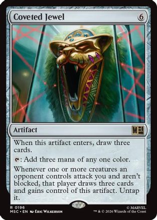 Coveted Jewel (Surge Foil) (MSC-196) - Commander: Marvel Super Heroes Foil | Grognard Games