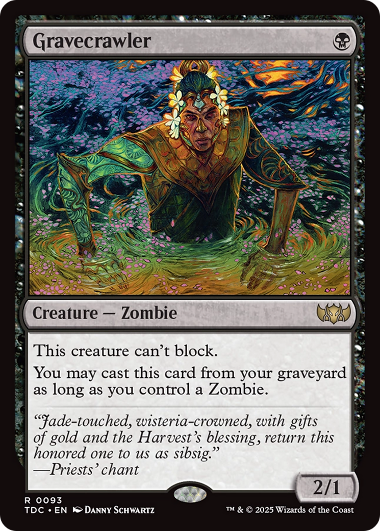 Gravecrawler [Tarkir: Dragonstorm Commander] | Grognard Games
