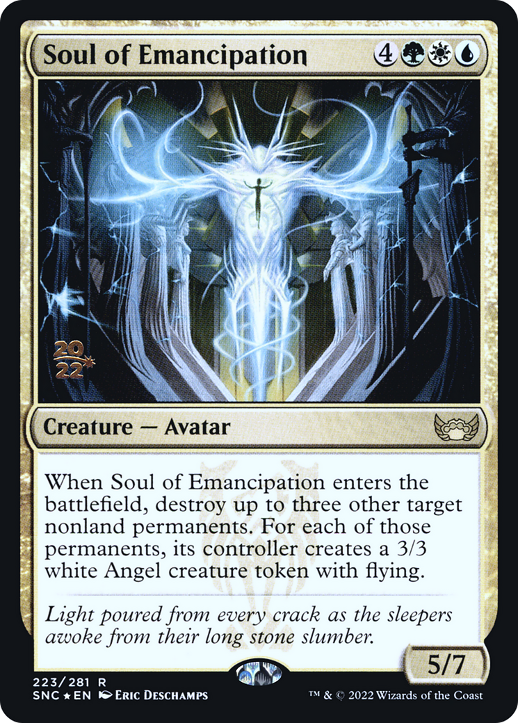 Soul of Emancipation [Streets of New Capenna Prerelease Promos] | Grognard Games