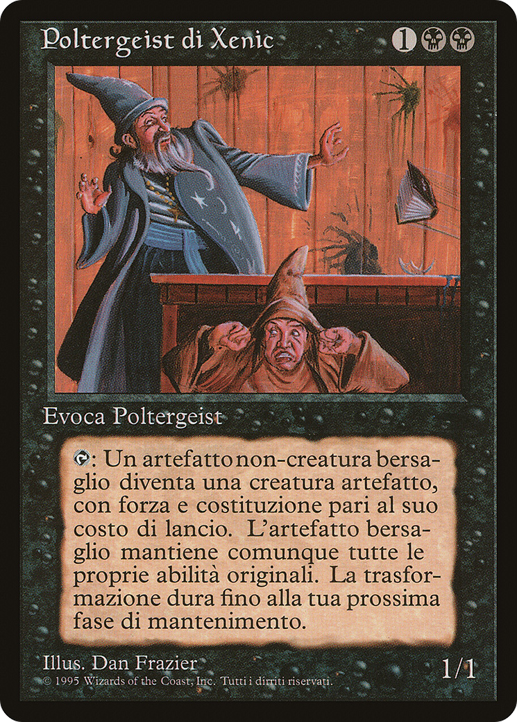 Xenic Poltergeist (Italian) - "Poltergeist di Xenic" [Rinascimento] | Grognard Games