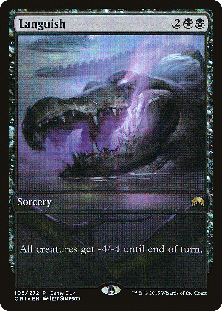 Languish (Game Day) [Magic Origins Promos] | Grognard Games