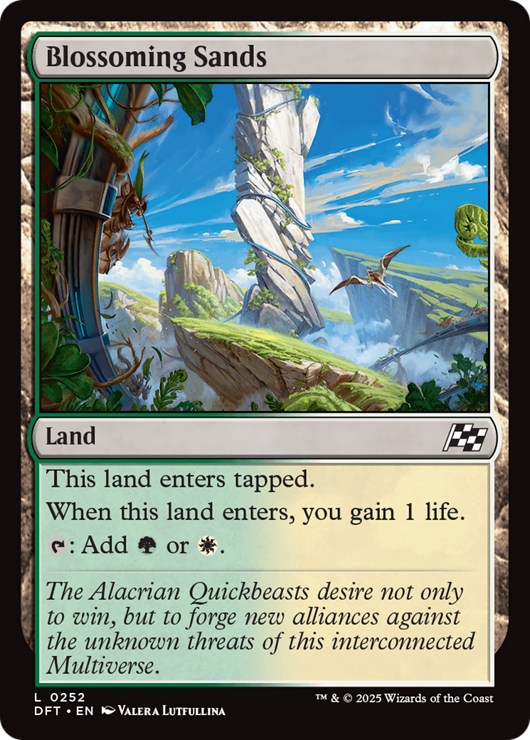 Blossoming Sands [Aetherdrift] | Grognard Games