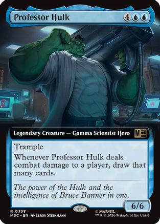 Professor Hulk (Extended Art) (MSC-338) - Commander: Marvel Super Heroes | Grognard Games