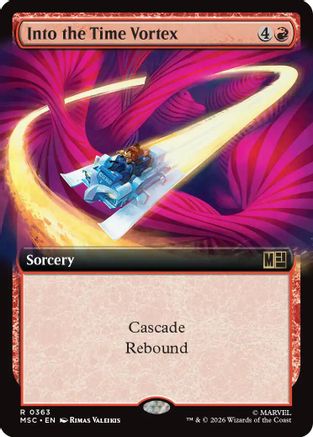 Into the Time Vortex (Extended Art) (MSC-363) - Commander: Marvel Super Heroes | Grognard Games