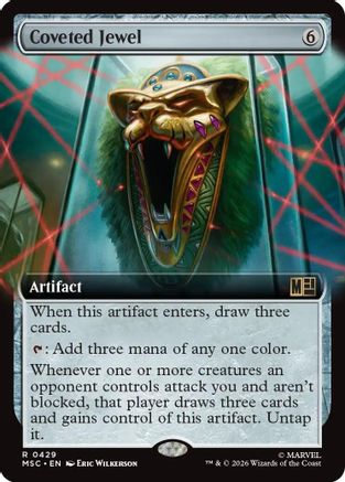 Coveted Jewel (Extended Art) (MSC-429) - Commander: Marvel Super Heroes | Grognard Games