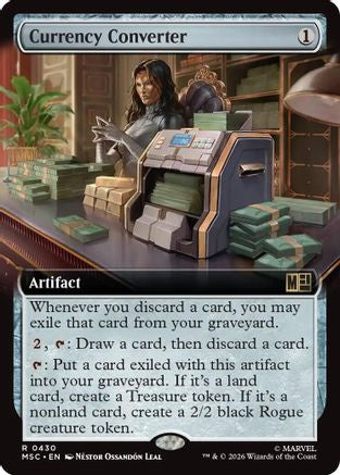 Currency Converter (Extended Art) (MSC-430) - Commander: Marvel Super Heroes | Grognard Games