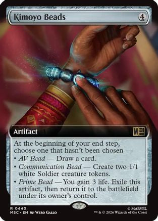 Kimoyo Beads (Extended Art) (MSC-440) - Commander: Marvel Super Heroes | Grognard Games