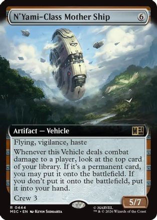 N'Yami-Class Mother Ship (Extended Art) (MSC-444) - Commander: Marvel Super Heroes | Grognard Games