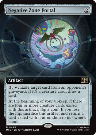 Negative Zone Portal (Extended Art) (MSC-445) - Commander: Marvel Super Heroes | Grognard Games