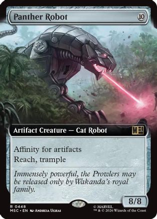 Panther Robot (Extended Art) (MSC-448) - Commander: Marvel Super Heroes | Grognard Games