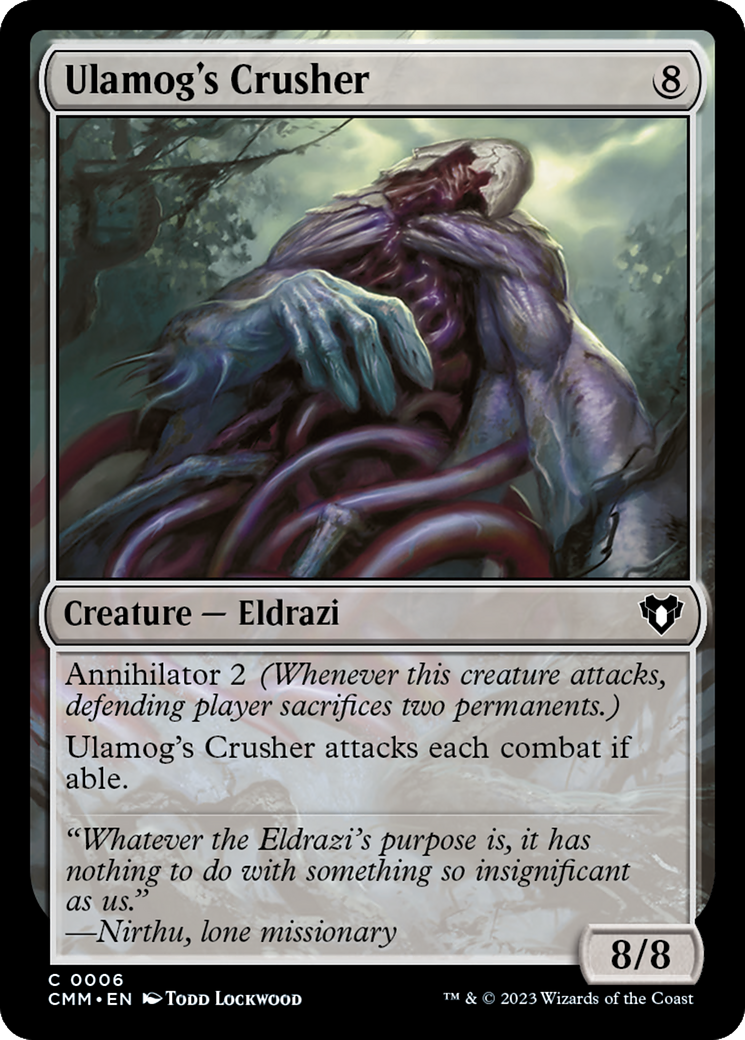 Ulamog's Crusher [Commander Masters] | Grognard Games
