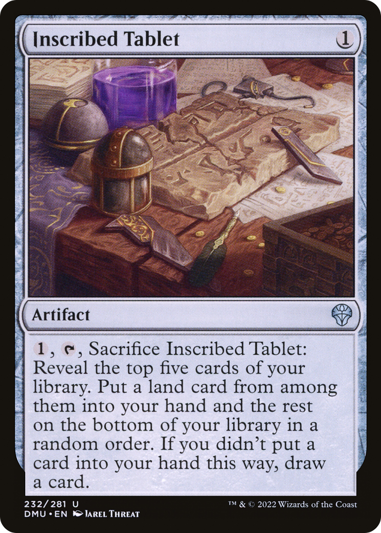 Inscribed Tablet [Dominaria United] | Grognard Games