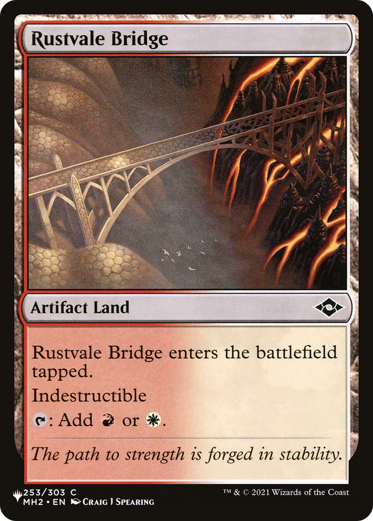 Rustvale Bridge [The List Reprints] | Grognard Games