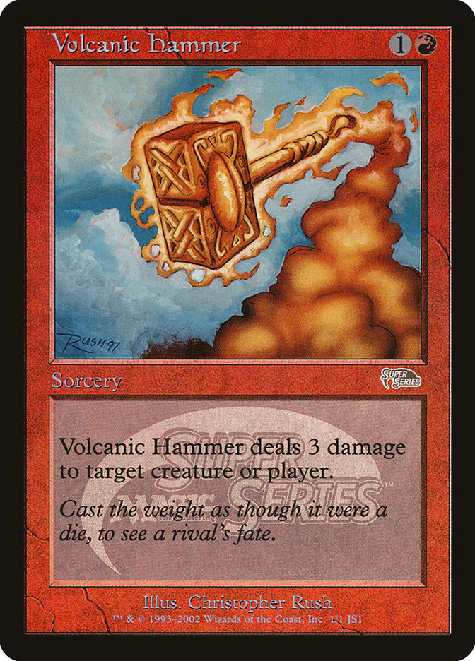 Volcanic Hammer [Junior Super Series] | Grognard Games