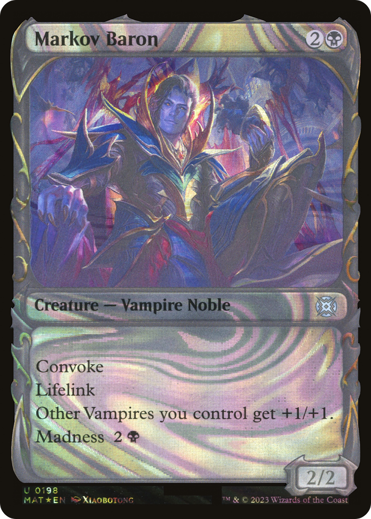 Markov Baron (Showcase Halo Foil) [March of the Machine: The Aftermath] | Grognard Games