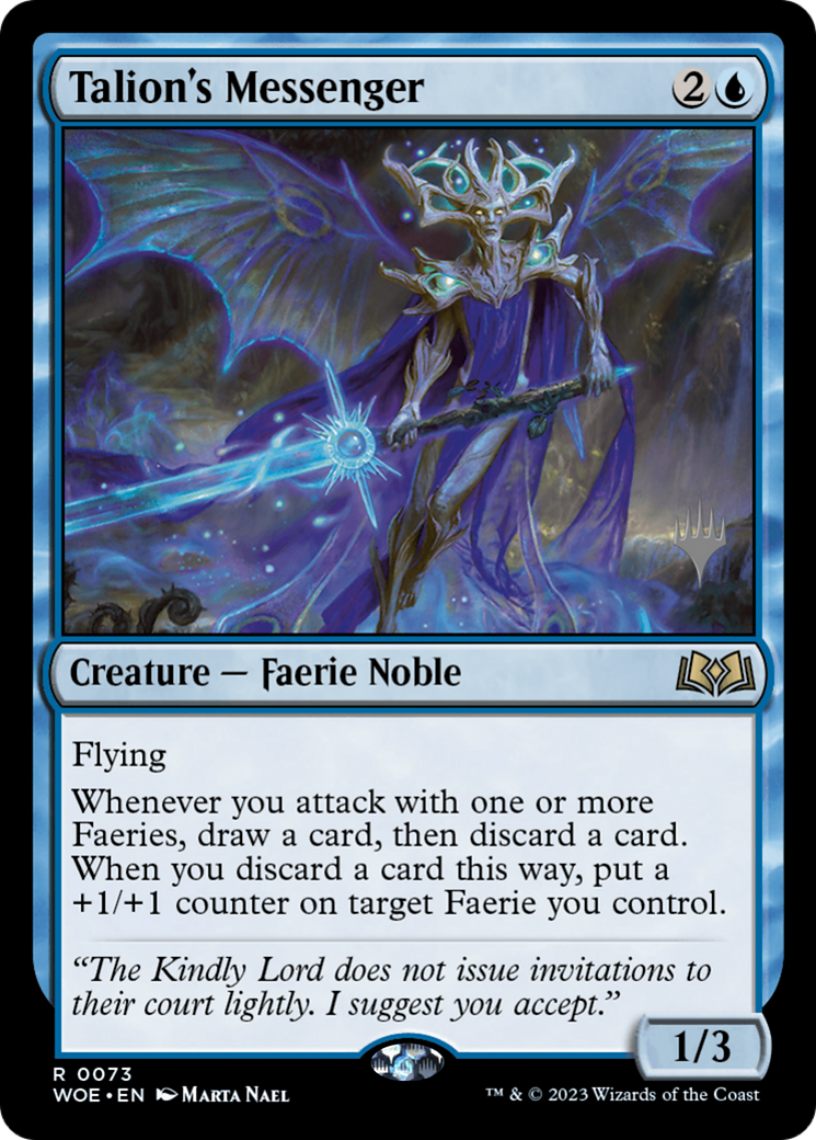 Talion's Messenger (Promo Pack) [Wilds of Eldraine Promos] | Grognard Games