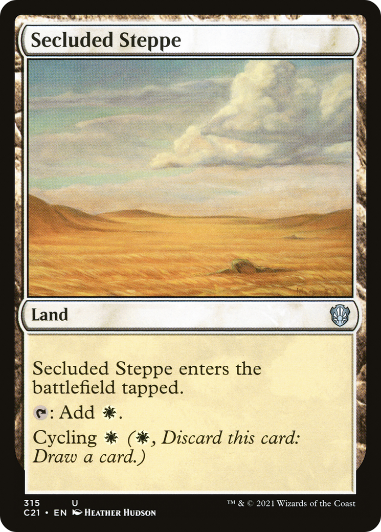 Secluded Steppe [Commander 2021] | Grognard Games