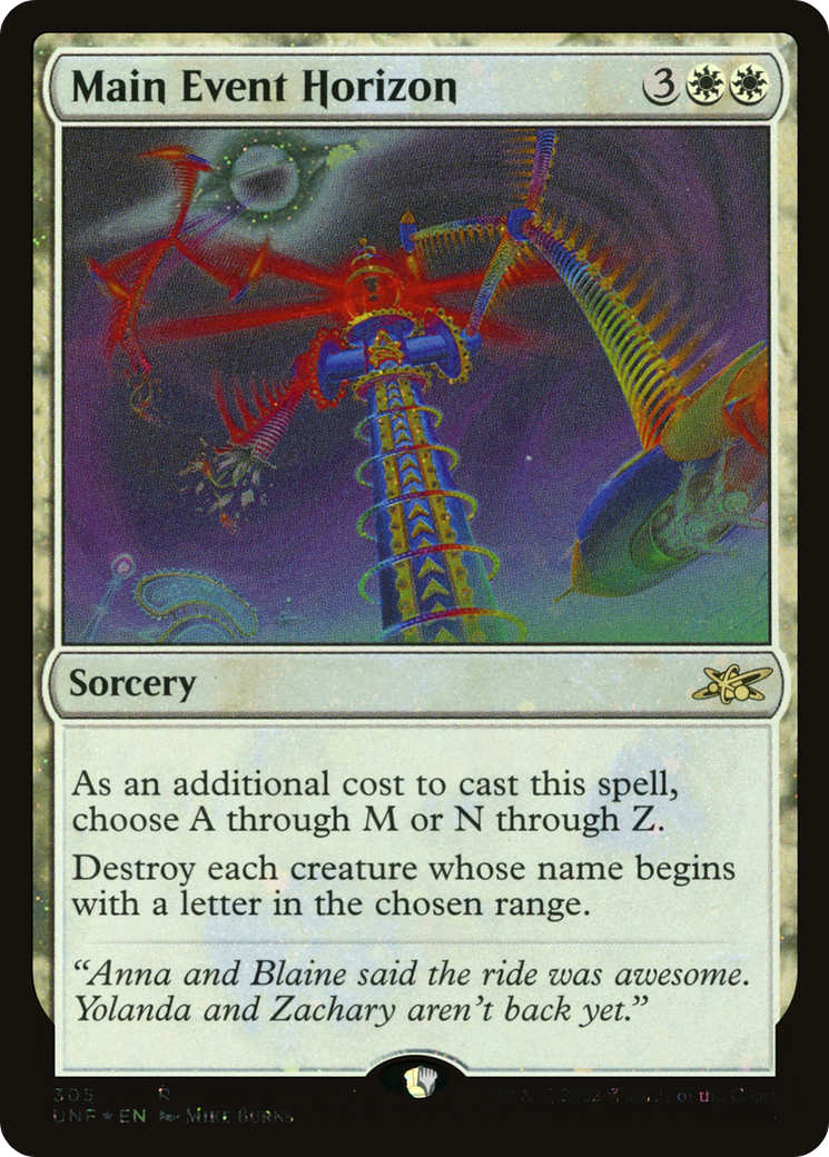 Main Event Horizon (Galaxy Foil) [Unfinity] | Grognard Games