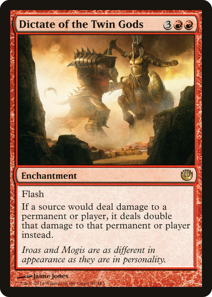 Dictate of the Twin Gods [Journey into Nyx] | Grognard Games