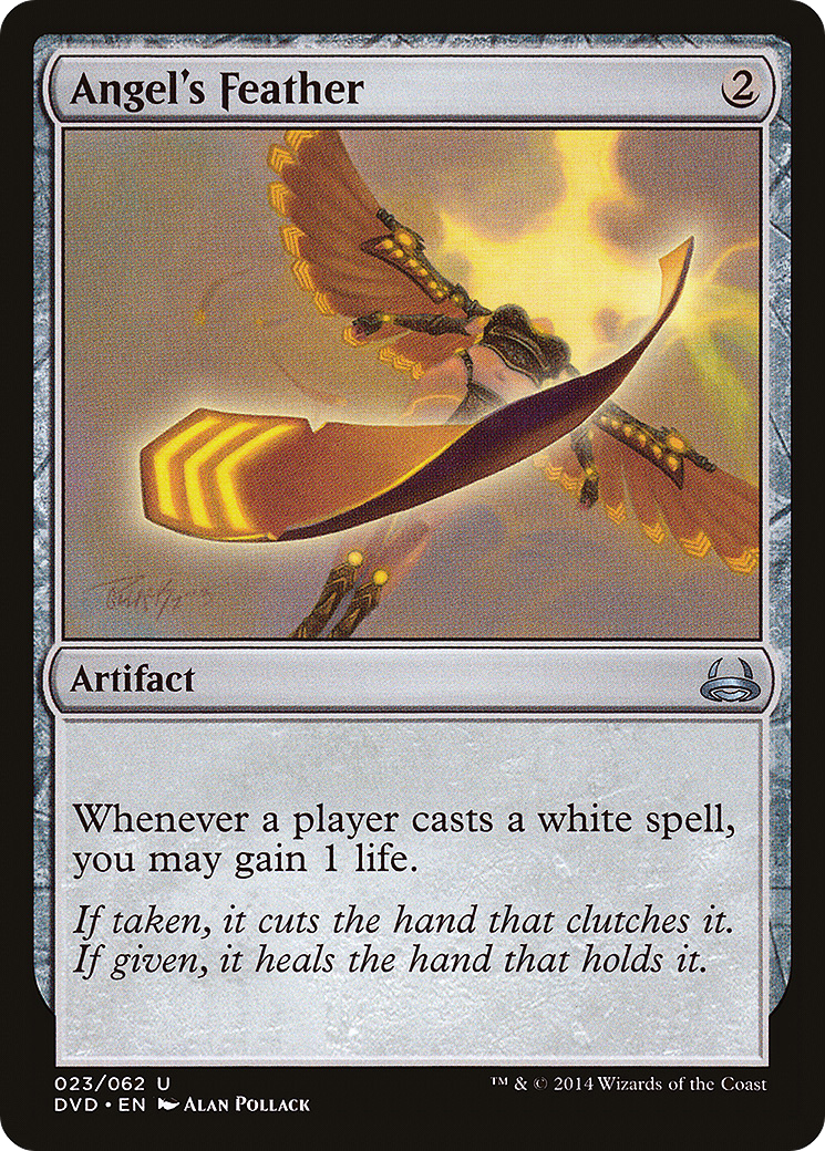Angel's Feather (Divine vs. Demonic) [Duel Decks Anthology] | Grognard Games