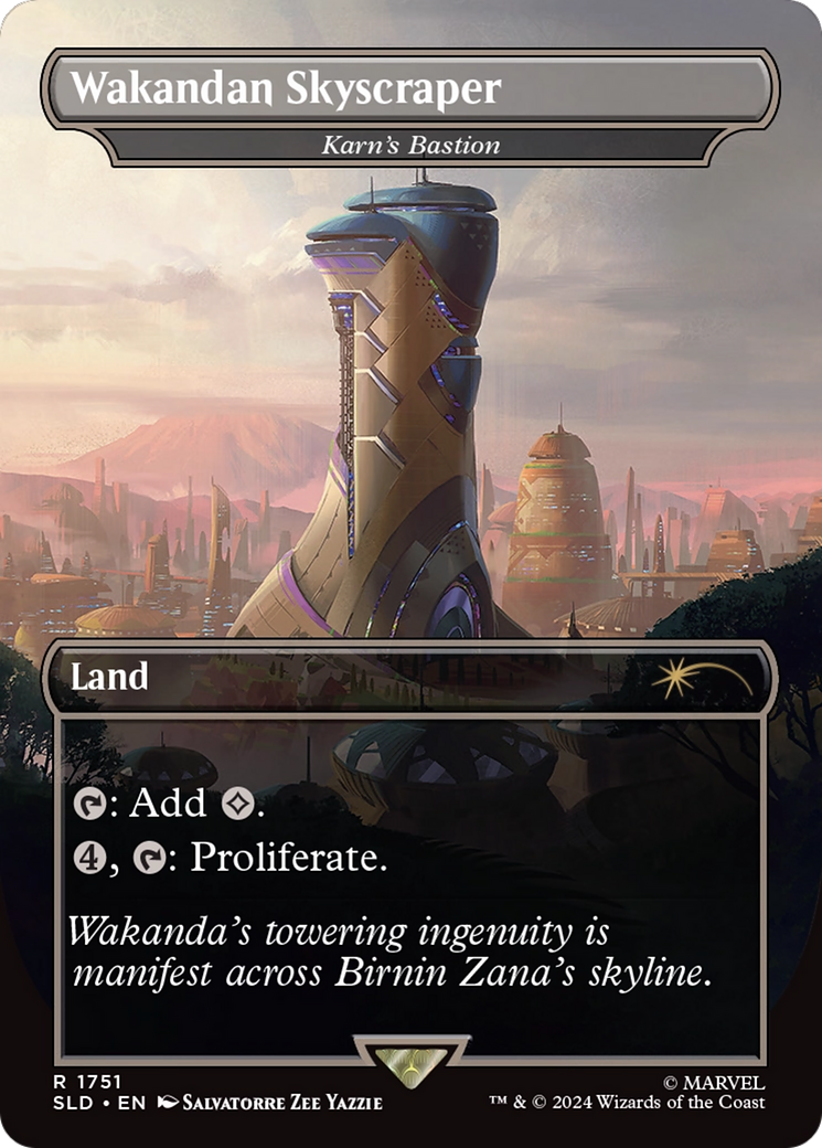 Wakandan Skyscraper - Karn's Bastion [Secret Lair Drop Series] | Grognard Games