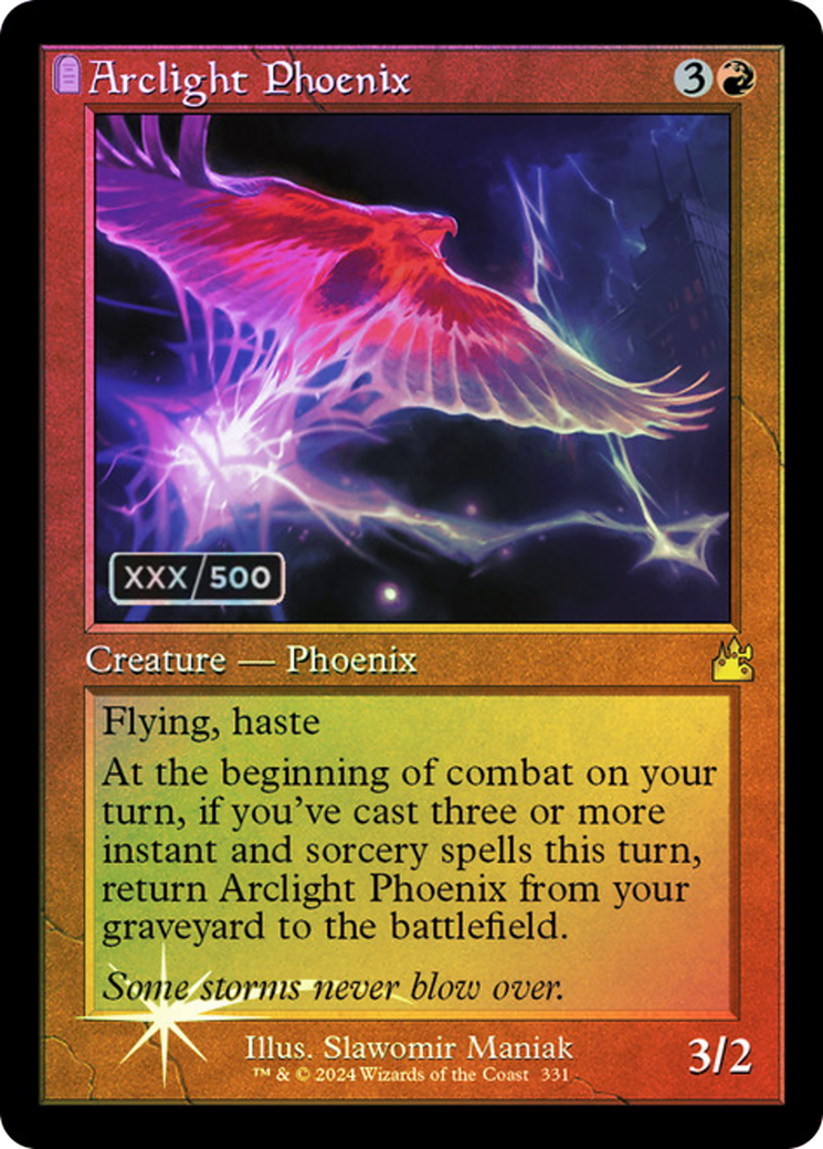 Arclight Phoenix (Retro) (Serialized) [Ravnica Remastered] | Grognard Games