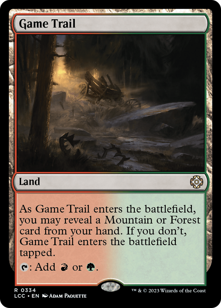 Game Trail [The Lost Caverns of Ixalan Commander] | Grognard Games