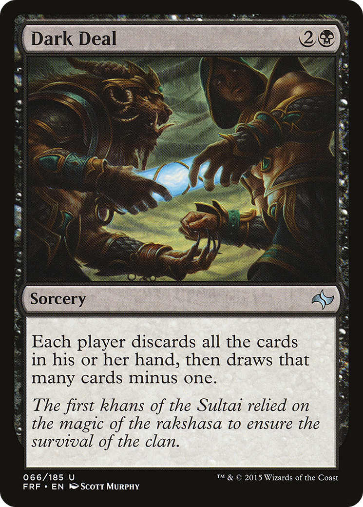 Dark Deal (FRF-066) - Fate Reforged Foil | Grognard Games