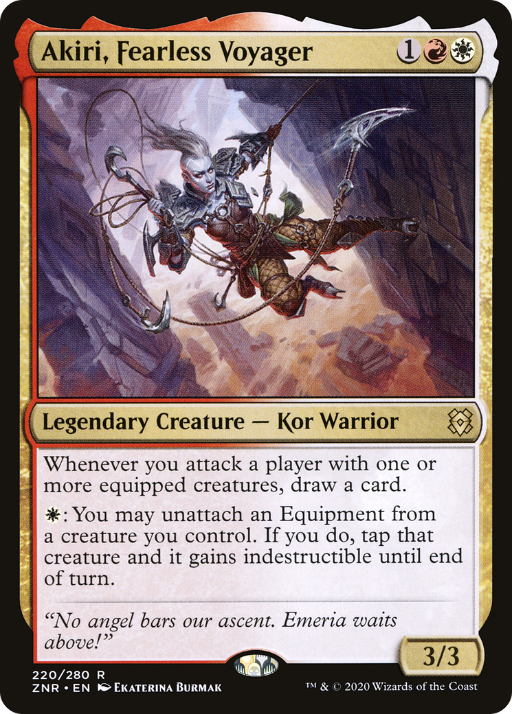 Akiri, Fearless Voyager [Zendikar Rising] | Grognard Games