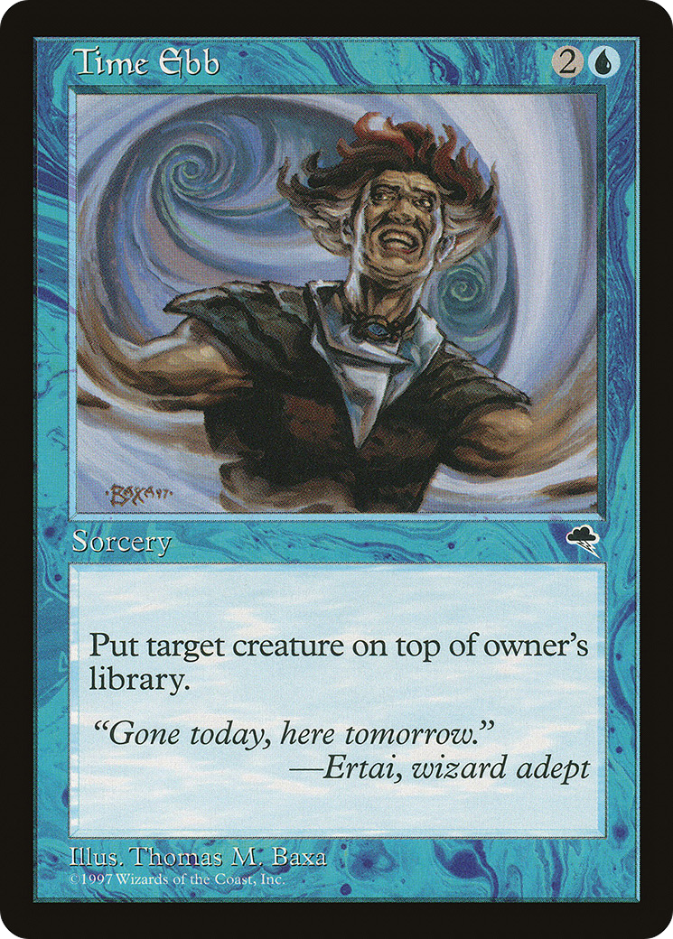 Time Ebb [Tempest] | Grognard Games