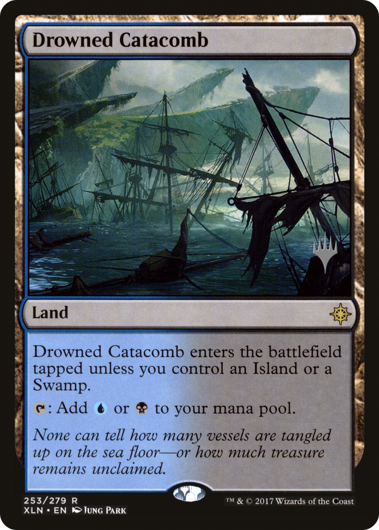 Drowned Catacomb (Promo Pack) [Ixalan Promos] | Grognard Games
