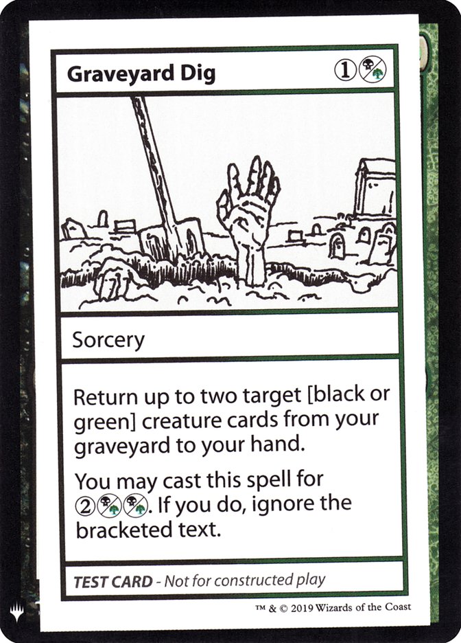 Graveyard Dig [Mystery Booster Playtest Cards] | Grognard Games