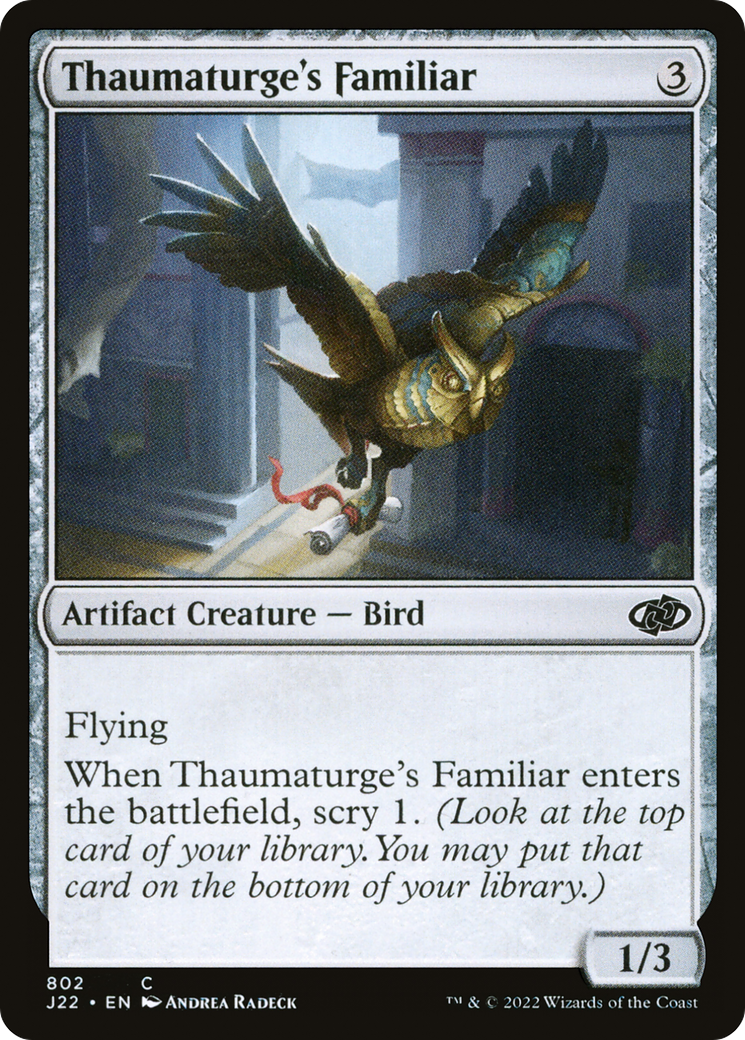 Thaumaturge's Familiar [Jumpstart 2022] | Grognard Games