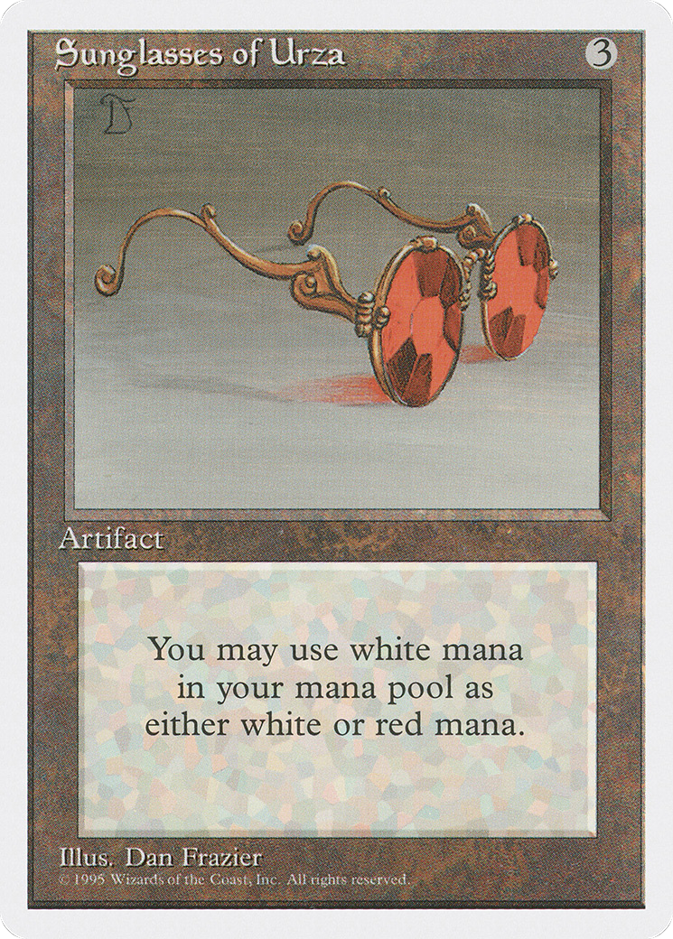 Sunglasses of Urza [Fourth Edition] | Grognard Games