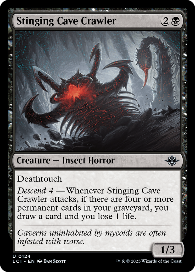 Stinging Cave Crawler [The Lost Caverns of Ixalan] | Grognard Games