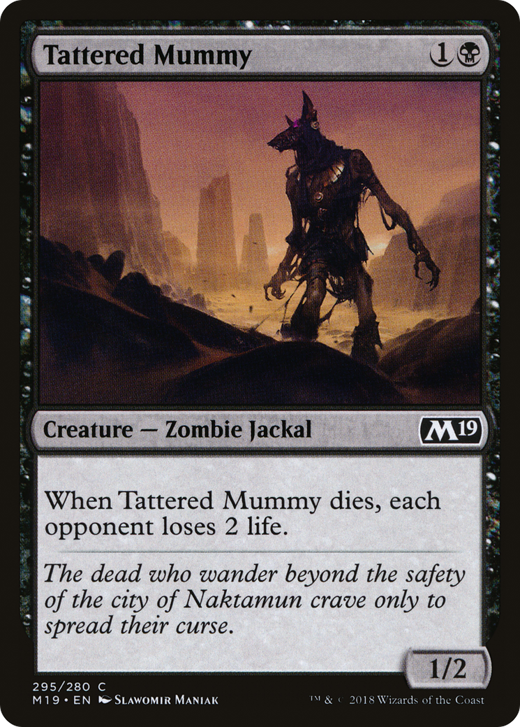 Tattered Mummy [Core Set 2019] | Grognard Games