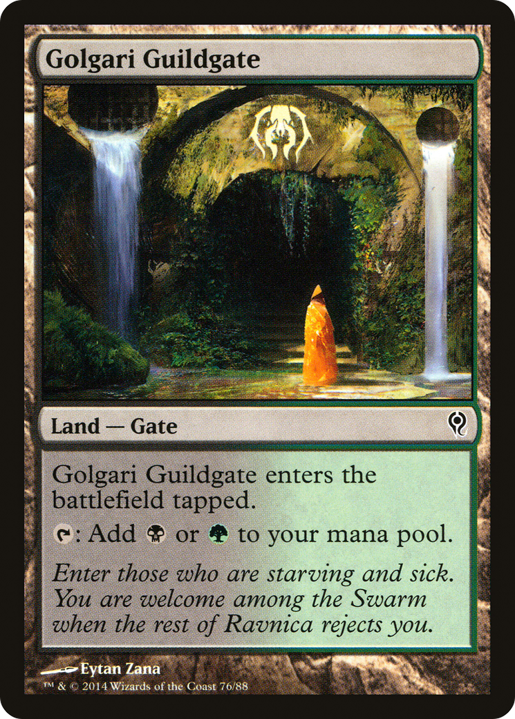 Golgari Guildgate [Duel Decks: Jace vs. Vraska] | Grognard Games