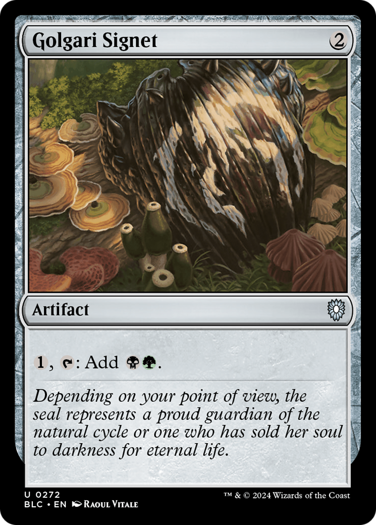 Golgari Signet [Bloomburrow Commander] | Grognard Games