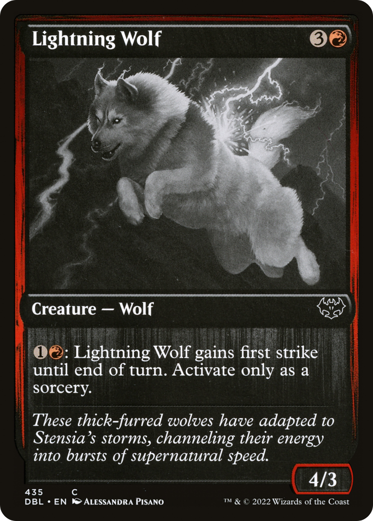 Lightning Wolf [Innistrad: Double Feature] | Grognard Games