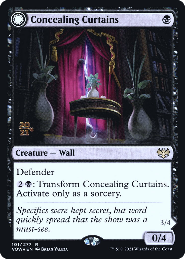 Concealing Curtains // Revealing Eye [Innistrad: Crimson Vow Prerelease Promos] | Grognard Games