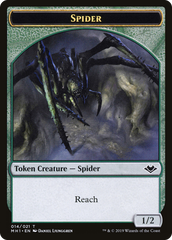 Shapeshifter // Spider Double-Sided Token [Modern Horizons Tokens] | Grognard Games